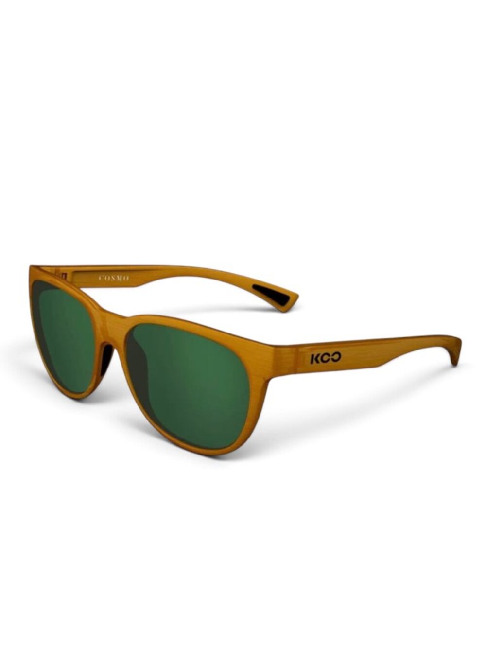 Koo Cosmo Blonde Matt Classic Green Cycling Sunglasses NEW KOO30982655N